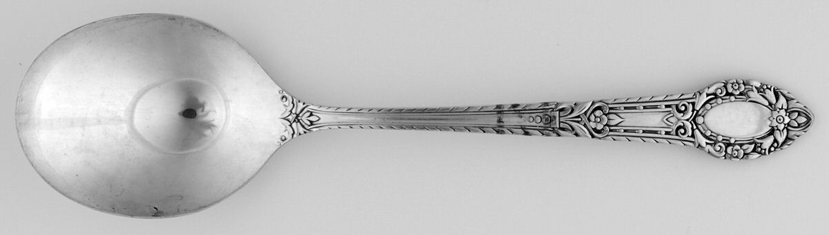 Rendezvous-Old South I (Silverplate 1938) Round Bowl Soup Spoon (Cream Soup) by Oneida Silver-1