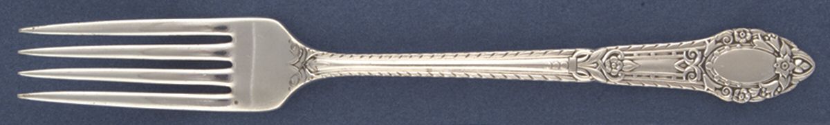 Rendezvous-Old South I (Silverplate 1938) Fork by Oneida Silver-1