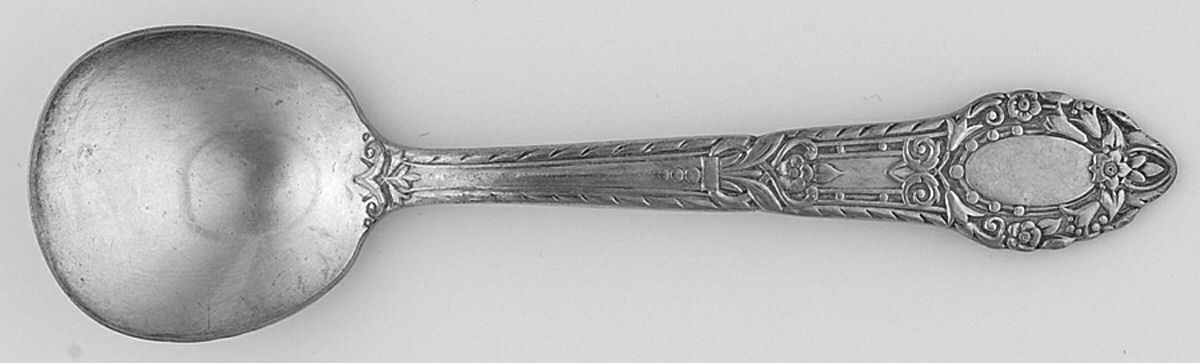 Rendezvous-Old South I (Silverplate 1938) Straight Handle Baby Spoon by Oneida Silver-1