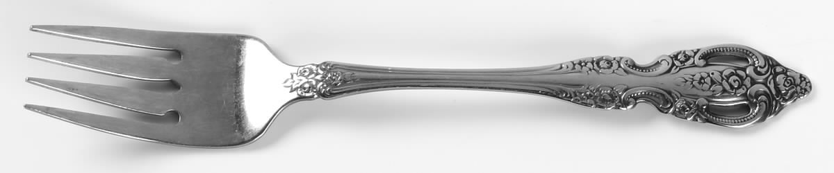 Renoir-Pembrooke (Stainless) Individual Salad Fork by Oneida Silver-1