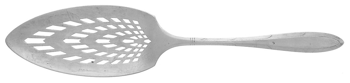 Reverie (Silverplate, 1937) Solid Pierced Pie Server by Oneida Silver-1