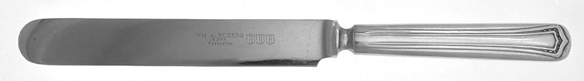 Revere (Silverplate, 1905) Blunt Solid Knife by Oneida Silver-1