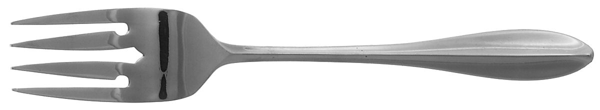 Rhodes (Stainless, Northland Line) Individual Salad Fork by Oneida Silver-1