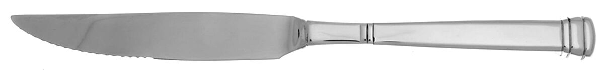 Rhodes (Stainless, Achievement) Steak Knife Individual Hollow, Serrate HC by Oneida Silver-1