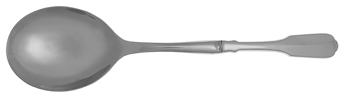 Ridgecrest (Stainless) Casserole Spoon with Smooth Stainless Bowl HC by Oneida Silver-1