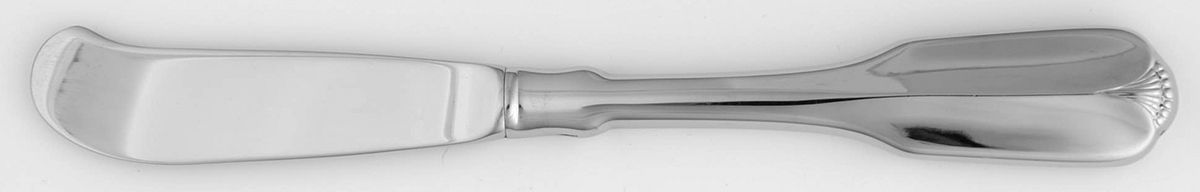 Ridgecrest (Stainless) Butter Spreader Hollow Hdl-Paddle/Stainless Blade by Oneida Silver-1