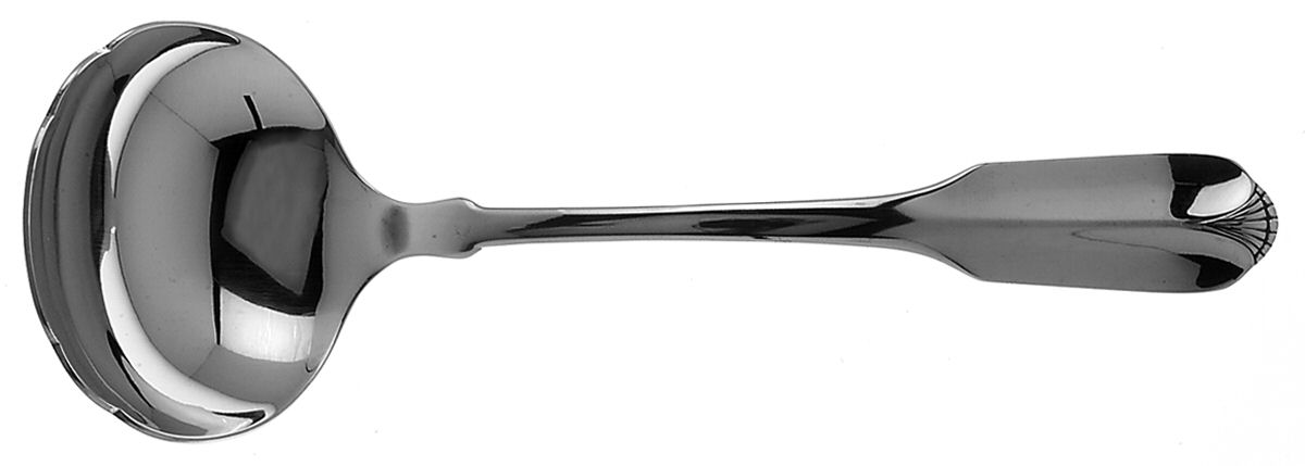 Ridgecrest (Stainless) Solid Gravy Ladle by Oneida Silver-1
