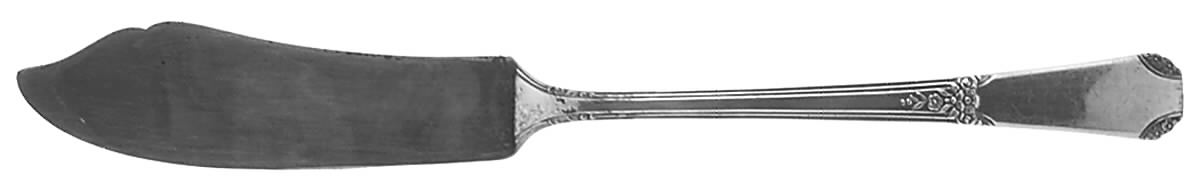 Rio (Silverplate, 1939) Flat Handle Master Butter Knife by Oneida Silver-1