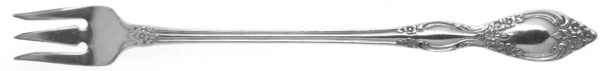 Royal Ballad (Silverplate, 1970) Cocktail/Seafood Fork by Oneida Silver-1