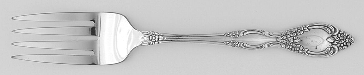 Royal Ballad (Silverplate, 1970) Individual Salad Fork by Oneida Silver-1