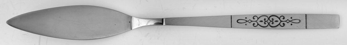 Rochester (Stainless) Flat Handle Master Butter Knife by Oneida Silver-1