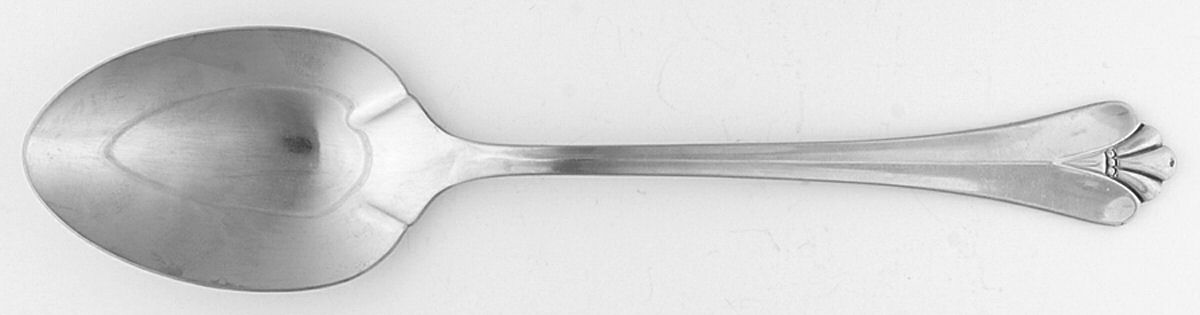 Royal Flute (Stainless) Extra Large Solid Buffet Spoon by Oneida Silver-1
