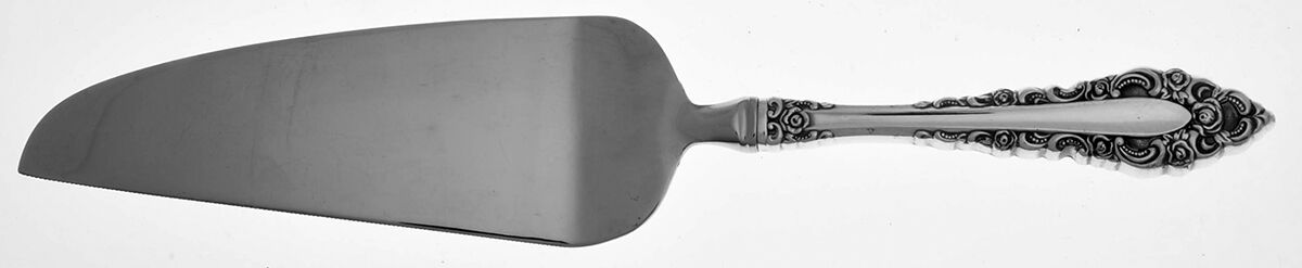 Royal Grandeur (Silverplate, 1975) Pie and Cake Server with Stainless Blade HC by Oneida Silver-1