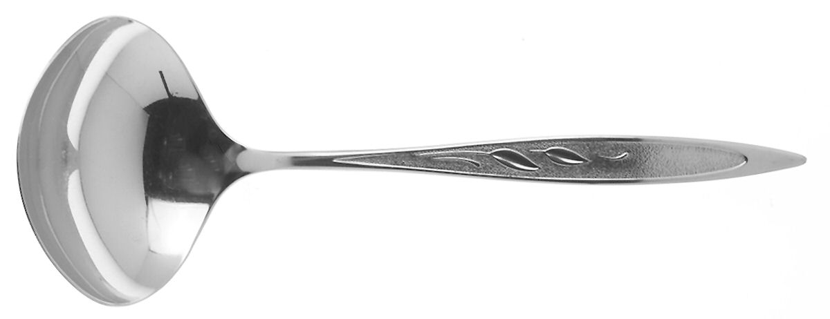 Royal Harvest (Stainless) Solid Gravy Ladle by Oneida Silver-1