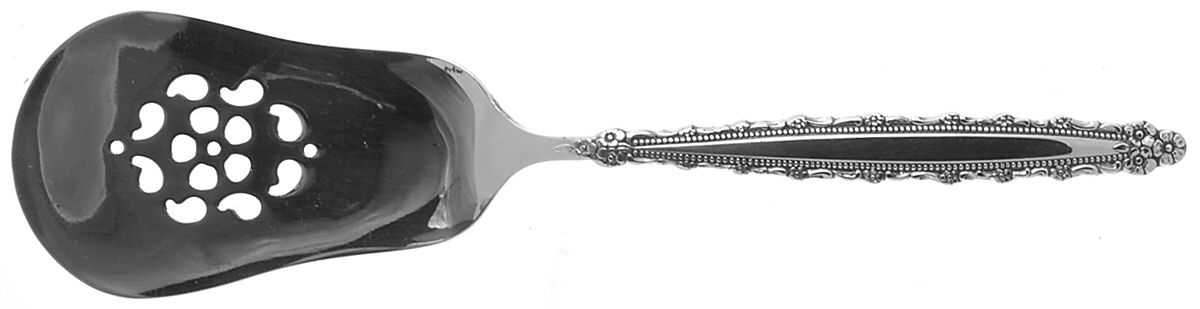 Royal Lace (Silverplate) Pierced Solid Pastry Server by Oneida Silver-1