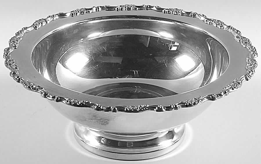 Royal Provincial (Silverplate, Hollowware) 10" Round Vegetable Bowl by Oneida Silver-1