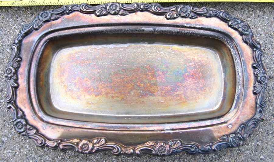 Royal Provincial (Silverplate, Hollowware) 1/4 Pound Butter No Lid by Oneida Silver-1