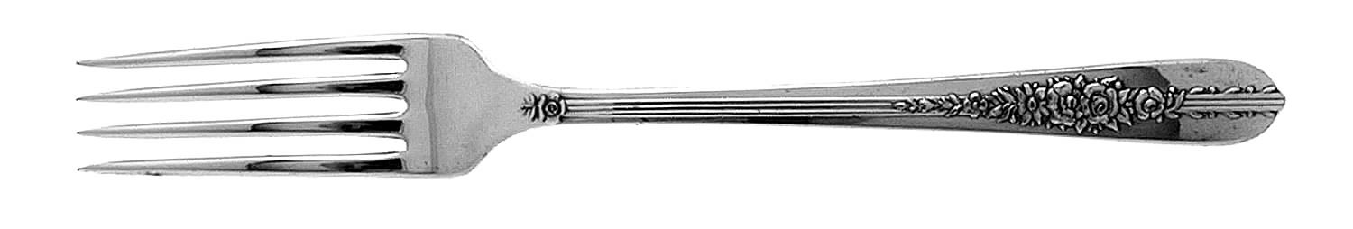 Royal Rose (Silverplate, 1939) Fork by Oneida Silver-1