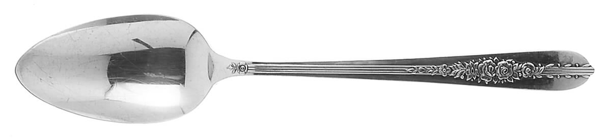 Royal Rose (Silverplate, 1939) Tablespoon (Serving Spoon) by Oneida Silver-1