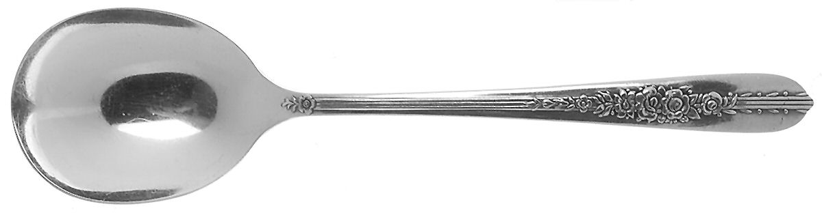 Royal Rose (Silverplate, 1939) Sugar Spoon by Oneida Silver-1