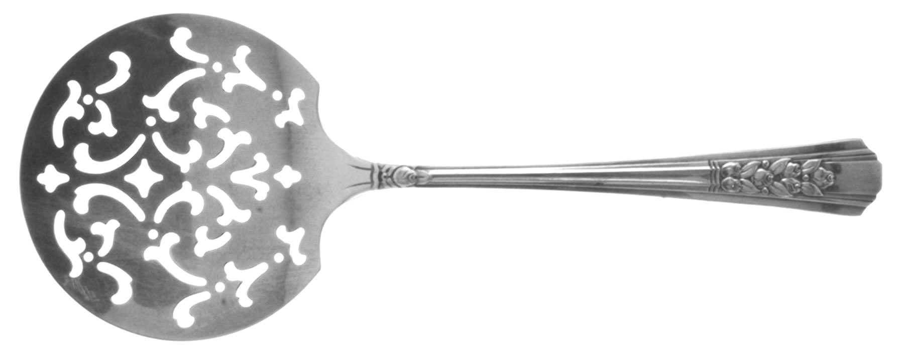 Rosalie (Silverplate, 1938) Tomato Server, Solid Piece by Oneida Silver-1