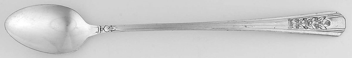 Rosalie (Silverplate, 1938) Iced Tea Spoon by Oneida Silver-1