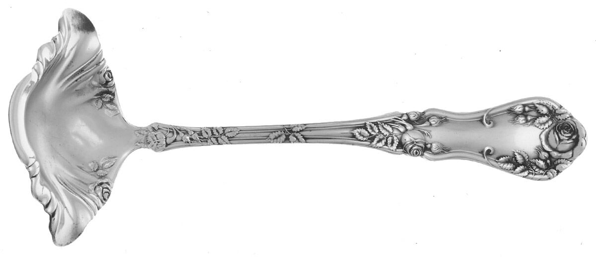 Rosemary (Silverplate, 1906) Solid Piece Cream Ladle by Oneida Silver-1