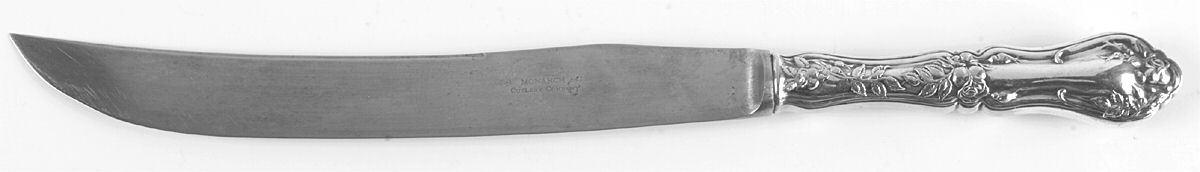 Rosemary (Silverplate, 1906) Large Stainless Blade Roast Carving Knife by Oneida Silver-1