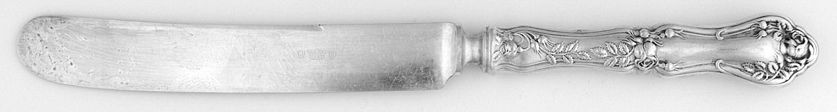 Rosemary (Silverplate, 1906) Old French Hollow Knife with Bolster by Oneida Silver-1