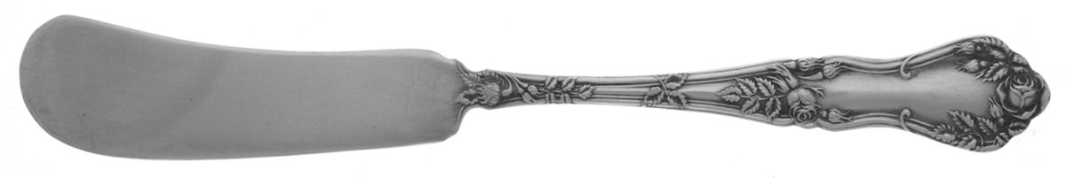 Rosemary (Silverplate, 1906) Flat Handle Butter Spreader by Oneida Silver-1
