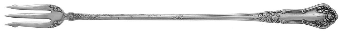 Rosemary (Silverplate, 1906) Long Handle Pickle/Olive Fork by Oneida Silver-1