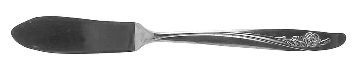Roseanne (Stainless) Flat Handle Master Butter Knife by Oneida Silver-1