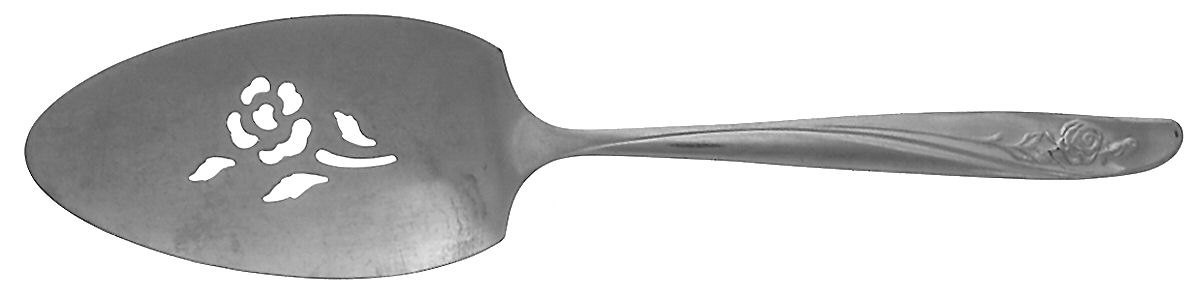 Roseanne (Stainless) Pierced All Stainless Pie Server by Oneida Silver-1