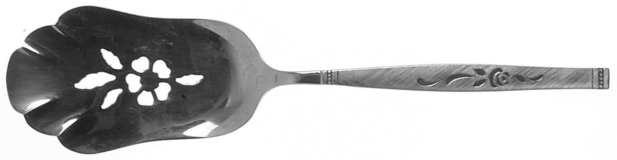 Rosewood (Stainless) Solid Pastry Server by Oneida Silver-1