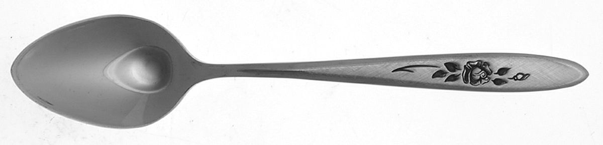 Rose Shadow (Stainless) Demitasse Spoon by Oneida Silver-1