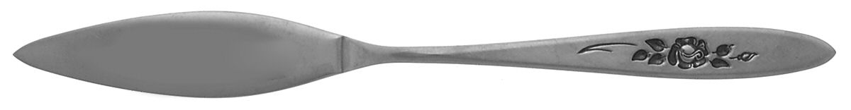 Rose Shadow (Stainless) Flat Handle Master Butter Knife by Oneida Silver-1
