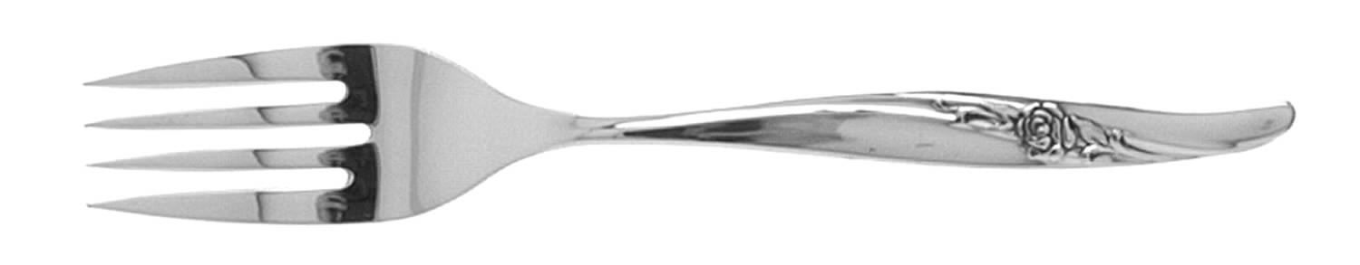 Rose Song (Silverplate, 1964) Individual Salad Fork by Oneida Silver-1