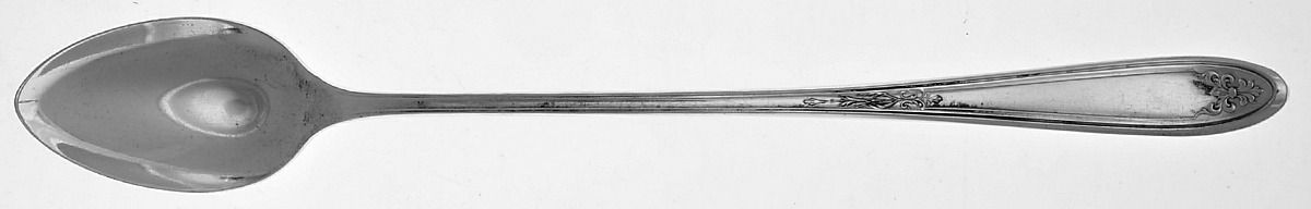 Roxbury (Silverplate, 1923) Iced Tea Spoon by Oneida Silver-1