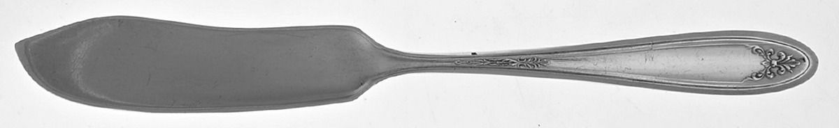 Roxbury (Silverplate, 1923) Flat Handle Butter Spreader by Oneida Silver-1