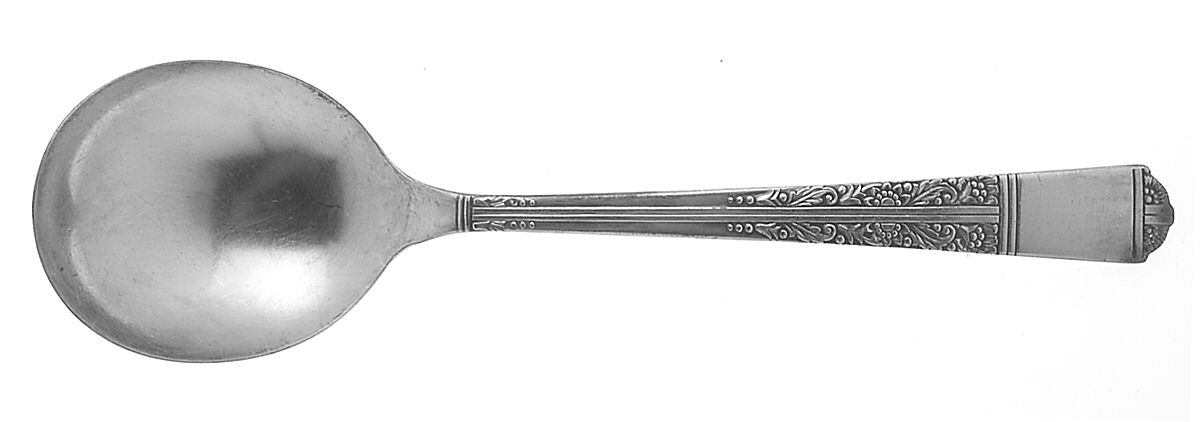 Royal York (Silverplate, 1937) Round Bowl Soup Spoon (Gumbo) by Oneida Silver-1