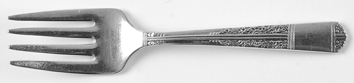 Royal York (Silverplate, 1937) Baby Fork by Oneida Silver-1