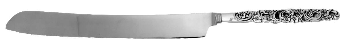 Rubaiyat (Sterling, 1969) Wedding Cake Knife with Stainless Blade HC by Oneida Silver-1