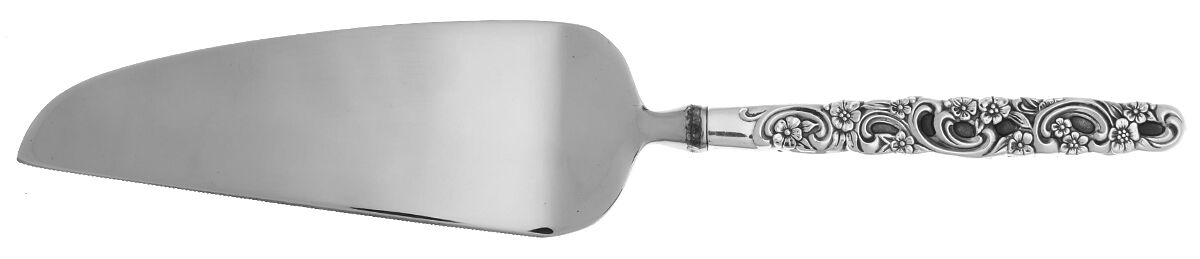 Rubaiyat (Sterling, 1969) Pie and Cake Server with Stainless Blade HC by Oneida Silver-1