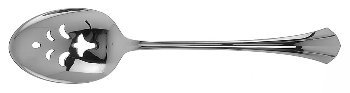 Rushmore (Stainless) Pierced Tablespoon (Serving Spoon) by Oneida Silver-1