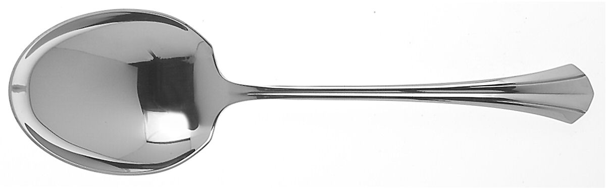 Rushmore (Stainless) Solid Smooth Casserole Spoon by Oneida Silver-1
