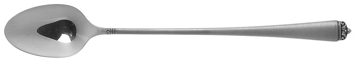 Satin Beauty (Sterling, 1966) Iced Tea Spoon by Oneida Silver-1