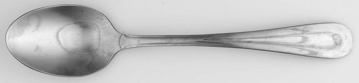 Sand Dune (Stainless, Glossy, Wide Indent Center) Dessert/Oval Soup Spoon by Oneida Silver-1