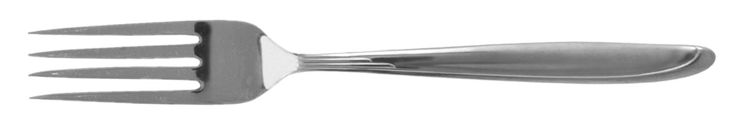 Sand Dune (Stainless, Groove Down Side) Fork by Oneida Silver-1