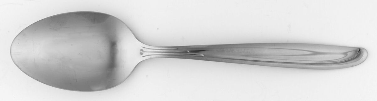 Sand Dune (Stainless, Groove Down Side) Tablespoon (Serving Spoon) by Oneida Silver-1