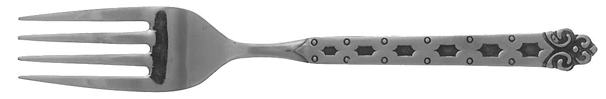 San Francisco (Stainless) Individual Salad Fork by Oneida Silver-1
